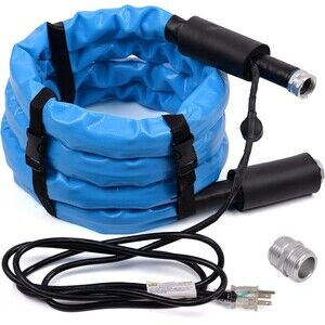25FT Heated Water Hose for RV, -40°F Antifreeze Heated RV Water Hose